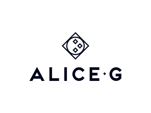 Alice G — personal brand logo design