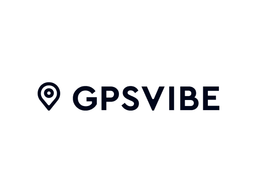 GPS Vibe — telematics brand logo design