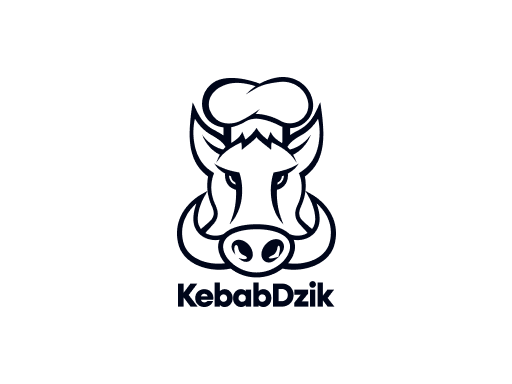 Kebabdzik — HoReCa logo design